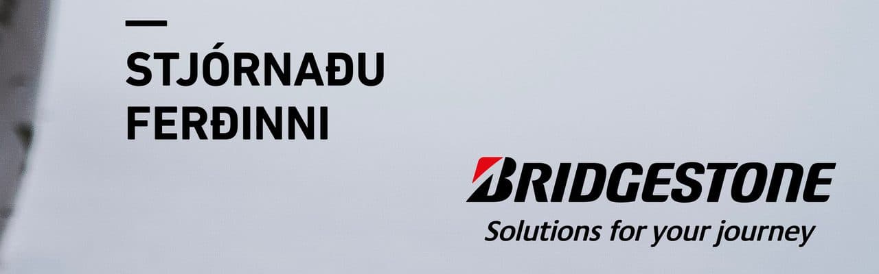 Stjórnaðu ferðinni. Bridgestone: Solutions for your journey.